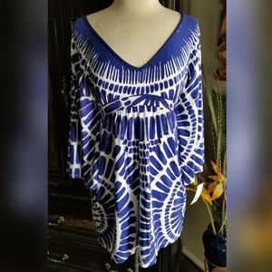 TRINA TURK Algiers Swimsuit Coverup Tunic - S